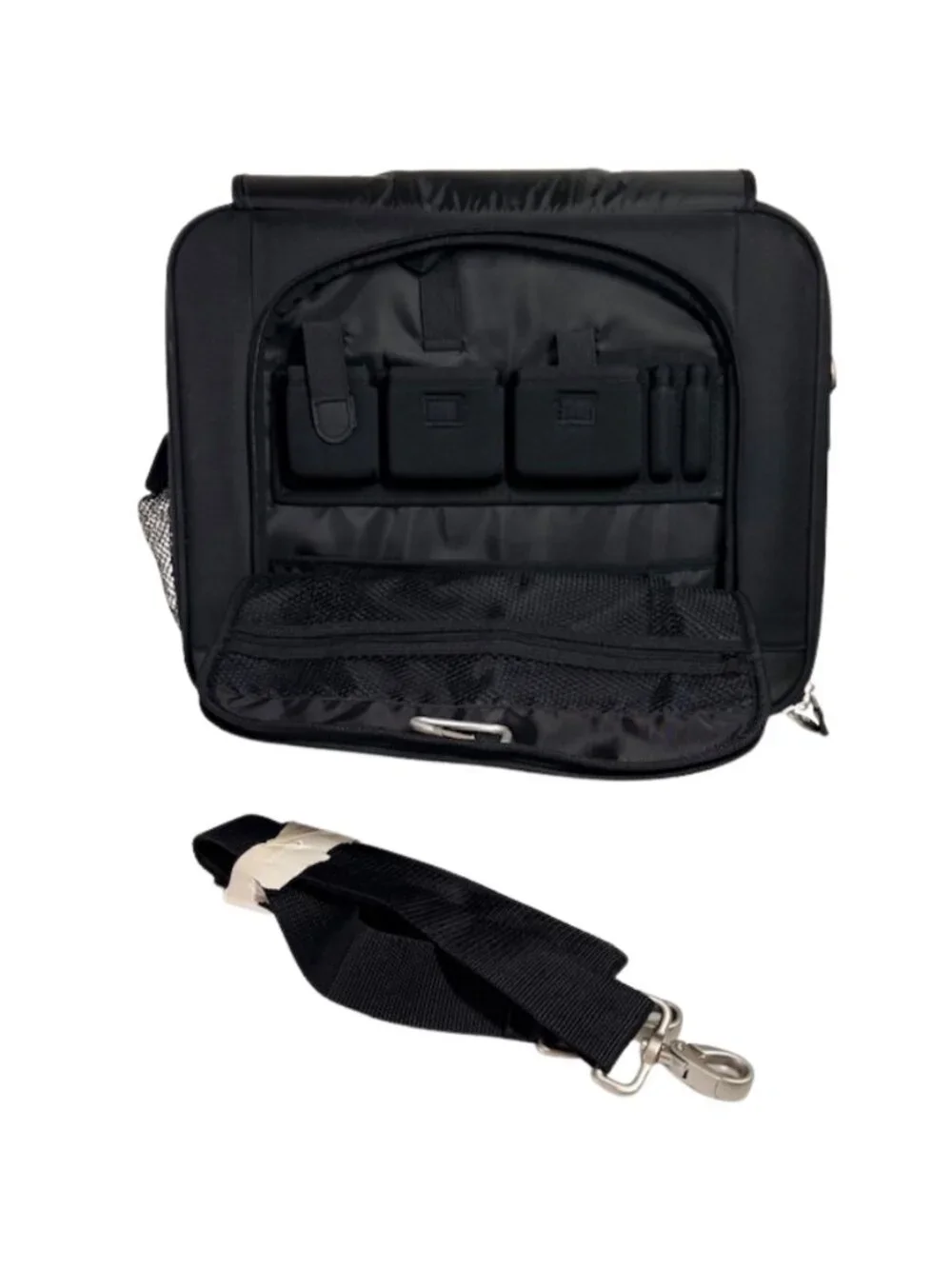 Dell Black & Gray Laptop Messenger Bag Briefcase Carrying Case
